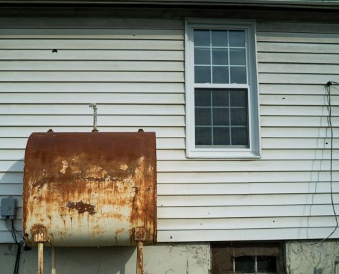 Above Ground Tank with Rust