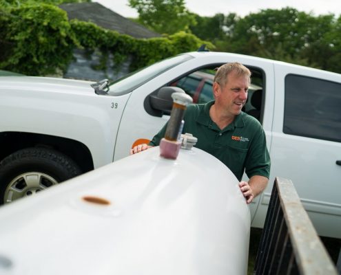 Above Ground Tank Install