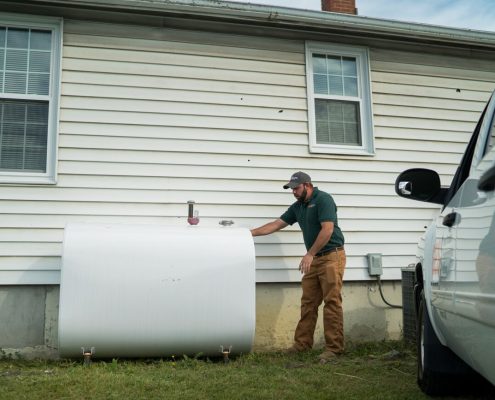 New Above Ground Tank Install