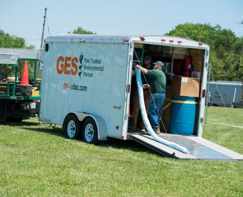 GES Provides Emergency Spill Response Services
