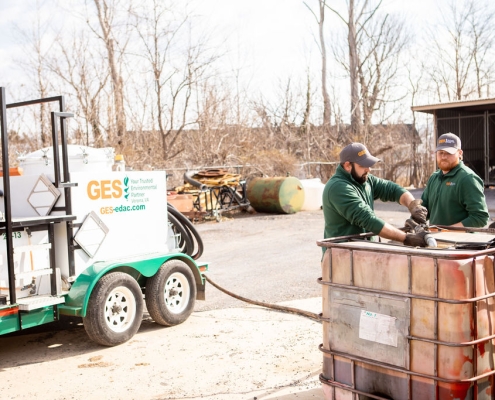 GES team providing environmental services in Virginia.