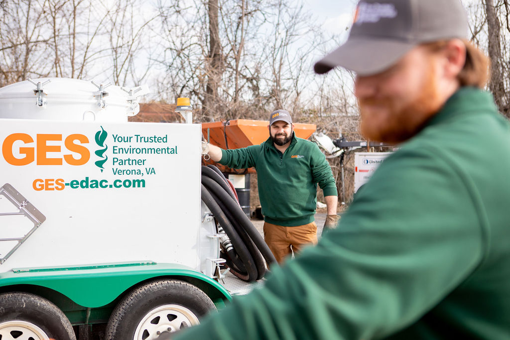 vacuum truck for oil tank removal
